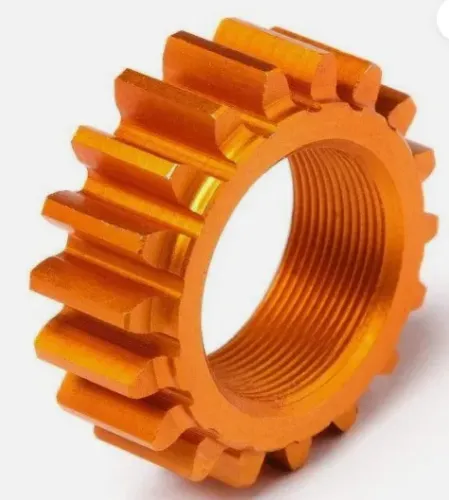 Pinhão HPI roscada 18Tx12mm 1M laranja 106630