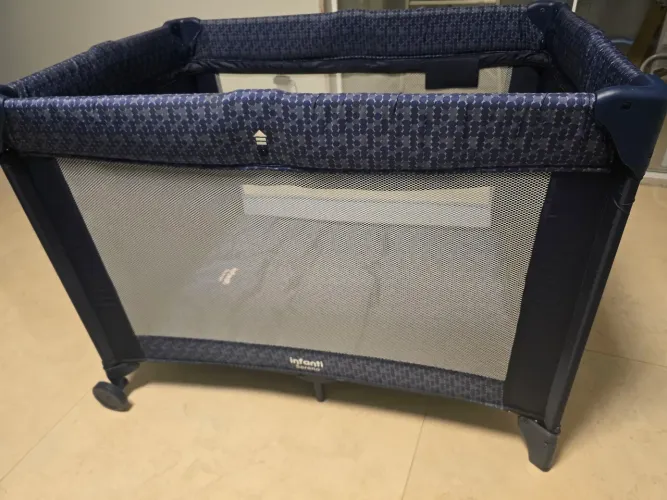 Berço Portátil Sereno Infanti Azul