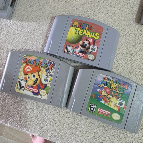 Coleção Jogos Mario para Nintendo 64