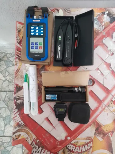 Power Meter Pon+ Zumbido bastão para limpeza caneta de luz e crivador
