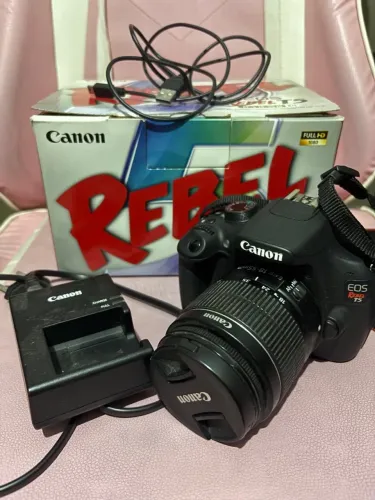 Câmera Cânon T5 Completo