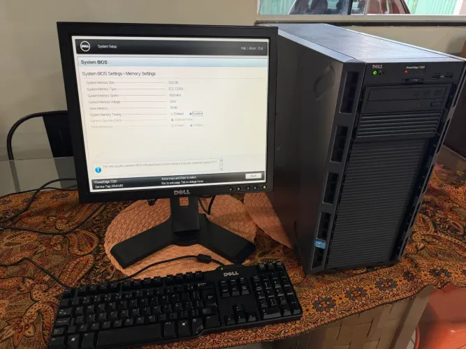 Servidor Dell PowerEdge T320 Xeon 32GB ECC + 2TB HDD + 120GB SSD