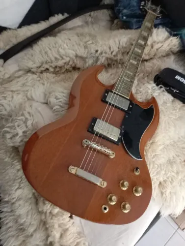 GUITARRA VINTAGE GIANINI COM CASE