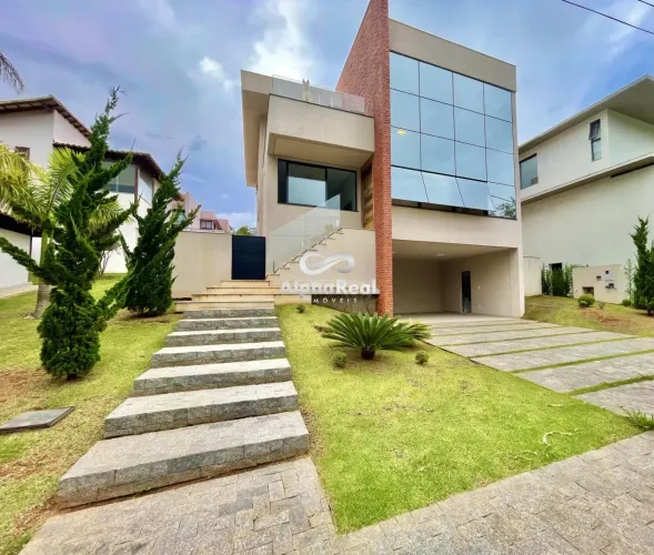 LOCAÇAO LINDA CASA COM EXCLUSIVIDADER$10.000,00 - 415m2 -Casa nova Alphaville