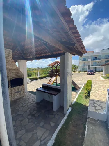 Apto vista mar e mobiliado p/ morar ou investir em um resort no Litoral Sul da PB