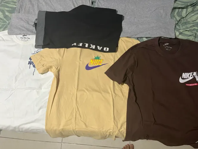 Roupas nike, oakley, hurley
