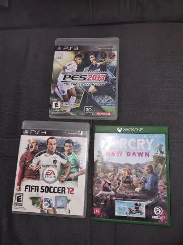2 jogos Ps3 originais e 1 de xbox one ou troco por controle de xbox one