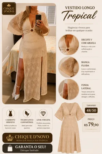 Vestido Plus Size 