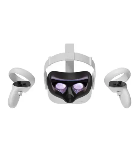 óculos vr meta quest 2 128gb realidade virtual + 2 controles usado