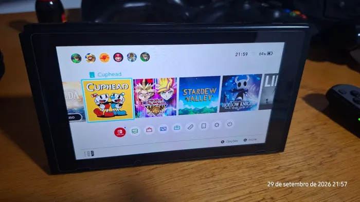 Nintendo Switch + Jogos + Acessórios - Oferta só até Sábado