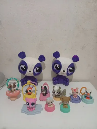 Bonecos little leste pet shop friend MC