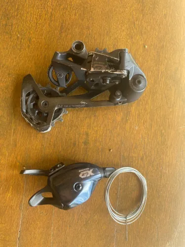 Câmbio e passador Sram GX 12v