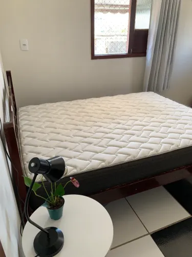 [Queima] Cama de Madeira + Colchão Ortopédico Ortobom