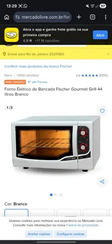 Forno elétrico + fogão cooktop