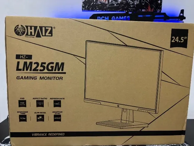 Monitor 144hz 25 polegadas novo