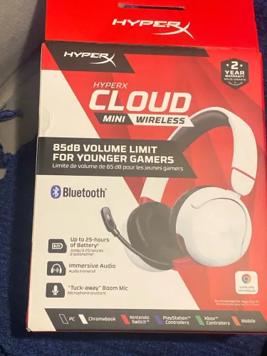 Hyperx cloud mini wireless - com pouco tempo de uso