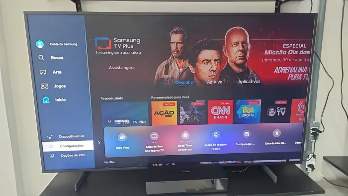 Samsung 55" The Frame QLED tela Matte