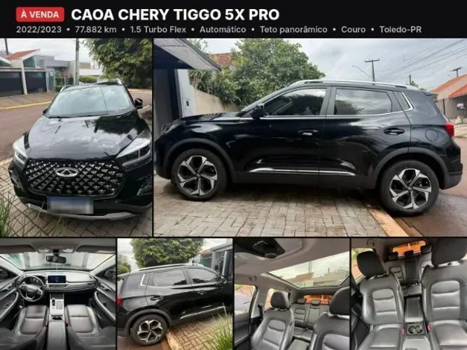 Chery Tiggo 5X Pro 1.5 Turbo Flex Aut. 2023