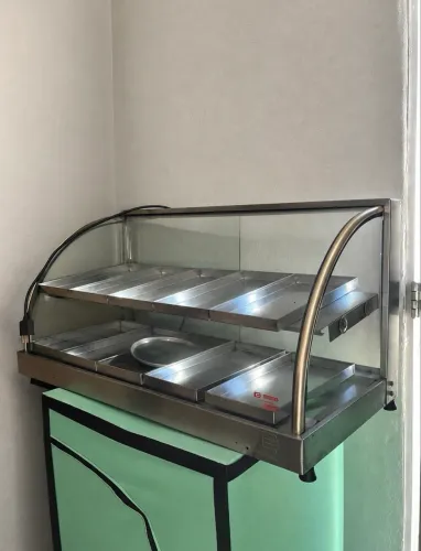 Vitrine Expositora Edança em Inox 