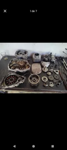 Peças motor cg e bros 160