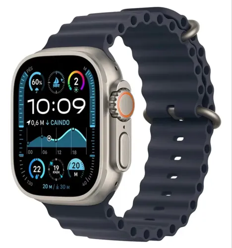 Apple Watch Ultra 2 Natural 96% de bateria sem marcas 