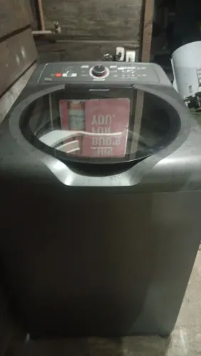 Máquina de lavar roupa Brastemp 15kg cesto inox funcionando perfeitamente