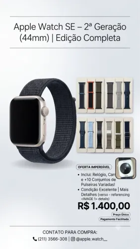 Apple Watch SE -2 geração -44mm