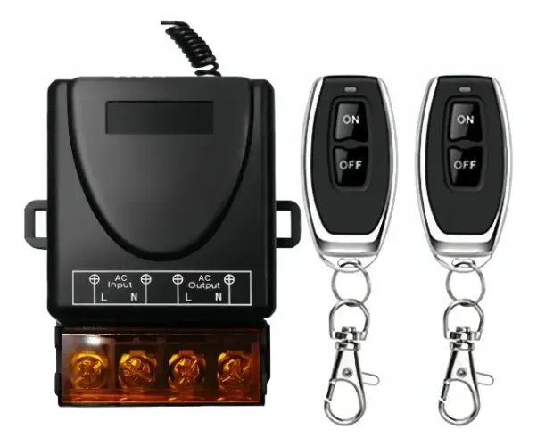 NTERRUPTOR CONTROLE REMOTO 433MHz