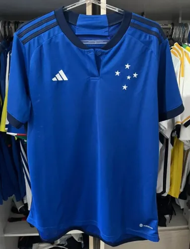 Camisa Cruzeiro 2023 Azul Feminino Original Adidas GG