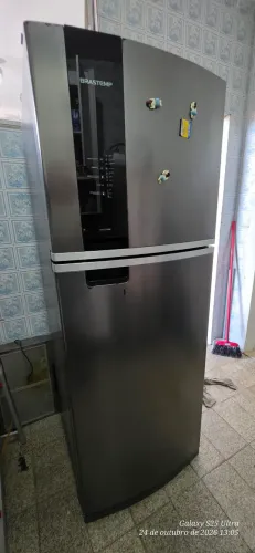 Geladeira inox Brastemp 480L