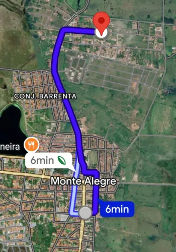 Terreno 18,80m x 40m - Monte Alegre