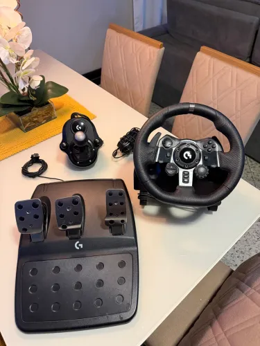 Kit volante g29 completo com câmbio e pedais