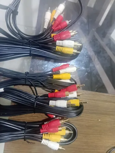 Cabo Audio Video 3 X 3 Rca 1,5mt