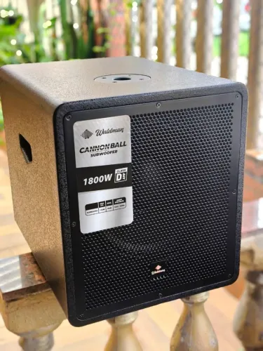 Subwoofer ativo Waldman 12 polegadas 