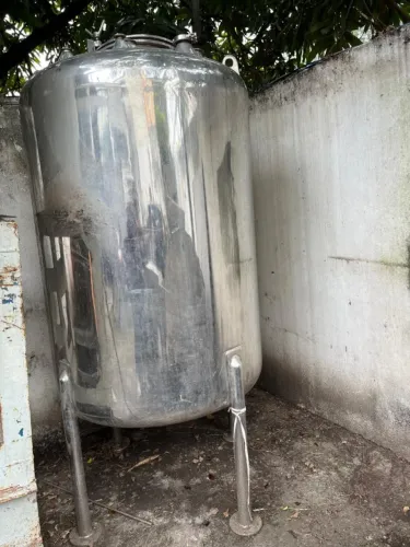Tanque de Aço Inox - 1000 lts