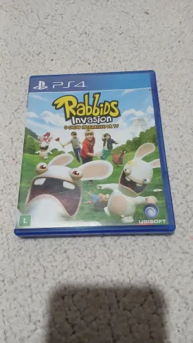Jogo PS4 Rabbids Invasion TV
