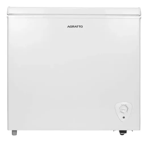 Freezer Compacto Branco 132 Litros Fc140 AGRATTO 220V - PRODUTO NOVO COM GARANTIA