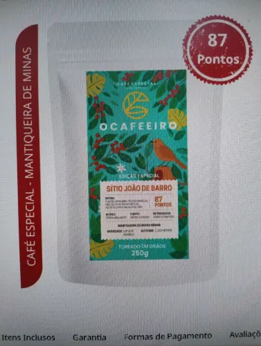 Café Especial em grãos João de Barro-250g