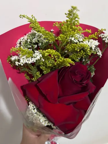 Flores permanentes 17 rosas
