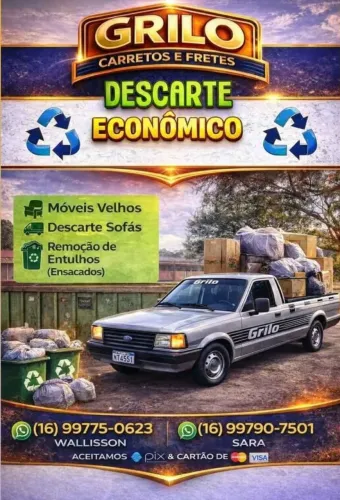 DESCARTE/ ENTULHO / ECOPONTO