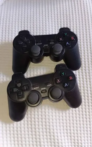Par de Controles Sem Fio Gamepad para PC / PS3