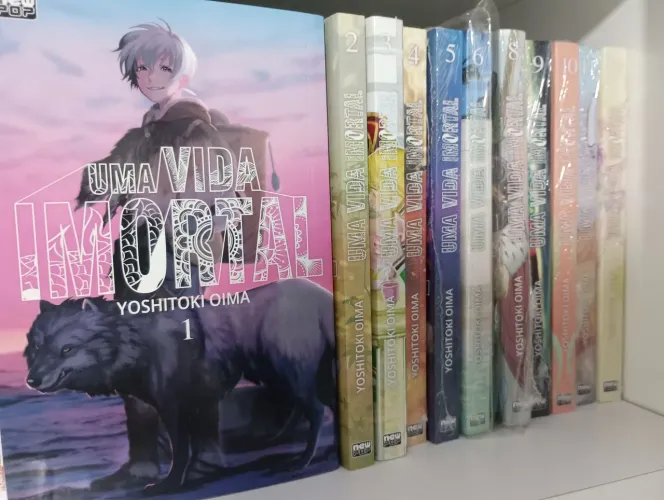 Uma vida imortal 1 ao 12 coleção mangá 