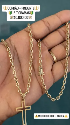 Cordão de Ouro novo