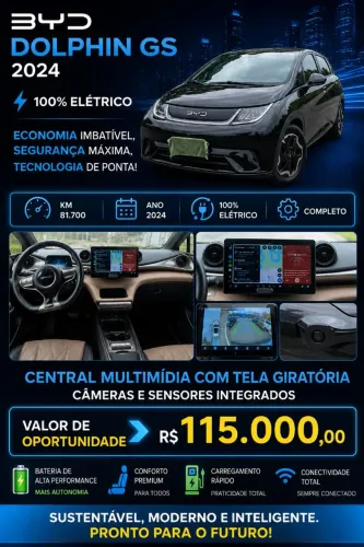 BYD Dolphin EV (Elétrico) 2024
