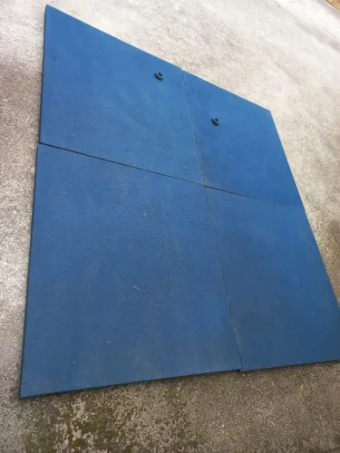 Riser / Praticável para Bateria 4 Peças (Madeira + Carpete)