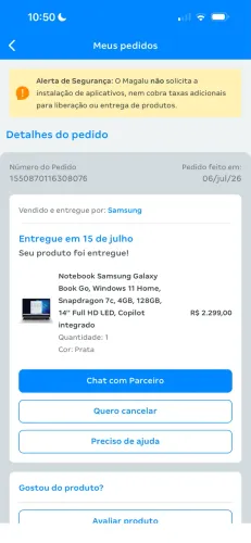 Notebook 1 mês de uso! Aceito proposta!