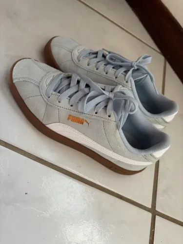 Tênis Puma - azul claro
