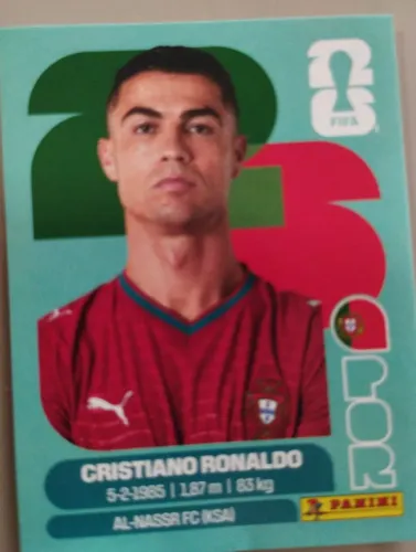 Cartinha do cristiano Ronaldo 2026 copa do mundo nova