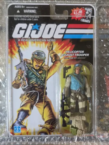 ComandosemAção/GiJoe AIRBORNE (2008) - HASBRO / APG 90 MOSC