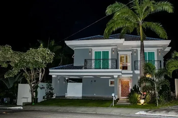 Casa de alto padrão em Nova Parnamirim RN | 5 suítes 460m² condomínio piscina gourmet